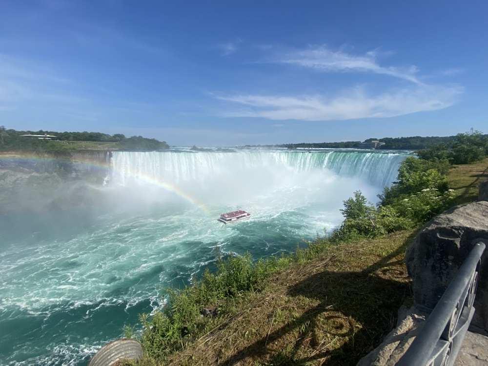 Les chutes du Niagara. Quand la rivière est une star&nbsp;d’Hollywood.